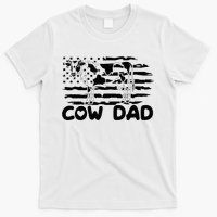 Cow Dad Vintage Sunset Father's Day Birthday Father's T-Shirt