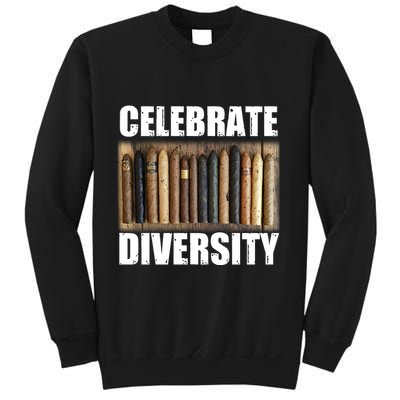 Celebrate Diversity Variety Of Smoke Cigars Sweatshirt