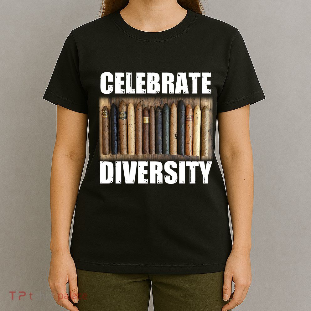 Celebrate Diversity Variety Of Smoke Cigars T-Shirt