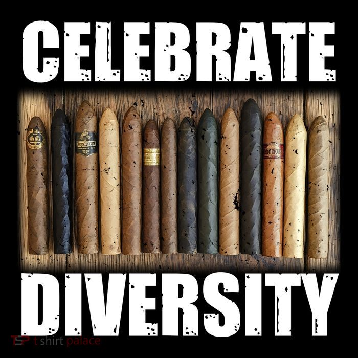 Celebrate Diversity Variety Of Smoke Cigars Flatbill Hat