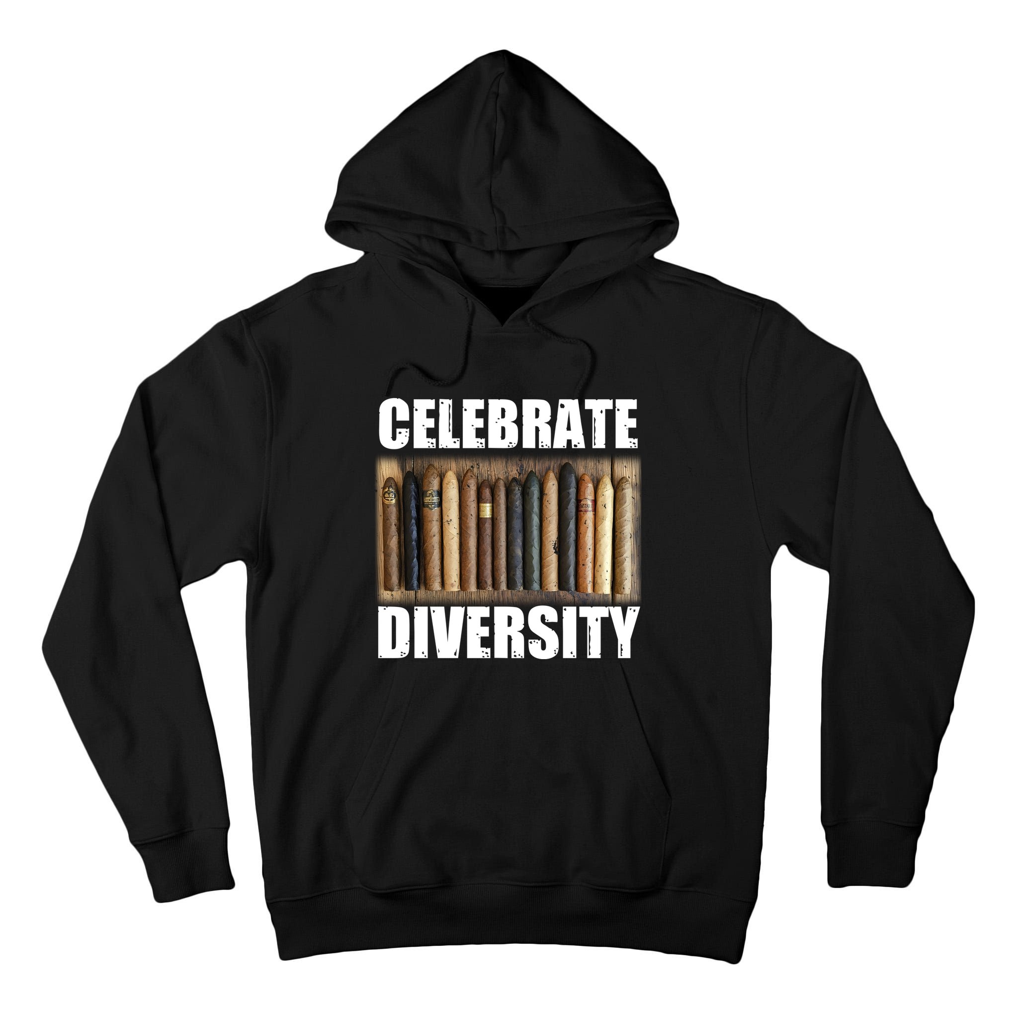 Celebrate Diversity Variety Of Smoke Cigars Tall Hoodie