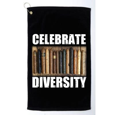 Celebrate Diversity Variety Of Smoke Cigars Golf Towel