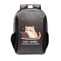 Cat DonT Worry IM From Tech Support Vector Backpack