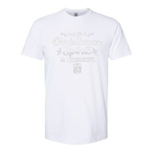 Christmas Drinking Whiskey Is My Christmas Spirit Xmas Softstyle CVC T-Shirt