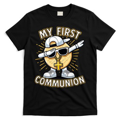 Communion Dabbing Wafer Funny 1st Communion T-Shirt