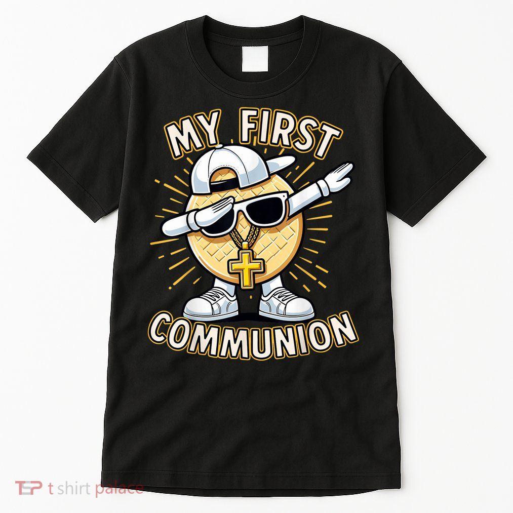 Communion Dabbing Wafer Funny 1st Communion Tall T-Shirt