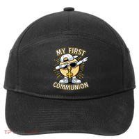 Communion Dabbing Wafer Funny 1st Communion 7-Panel Snapback Hat