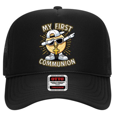 Communion Dabbing Wafer Funny 1st Communion Trucker Hat