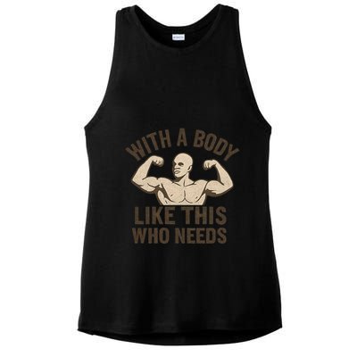 Celebrate Dad with a Strong Statement Ladies PosiCharge Tri-Blend Wicking Tank