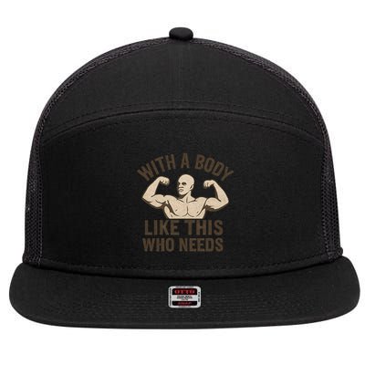 Celebrate Dad with a Strong Statement 7 Panel Mesh Trucker Snapback Hat