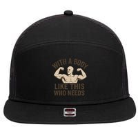 Celebrate Dad with a Strong Statement 7 Panel Mesh Trucker Snapback Hat