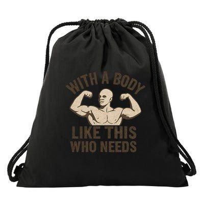 Celebrate Dad with a Strong Statement Drawstring Bag