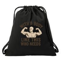 Celebrate Dad with a Strong Statement Drawstring Bag
