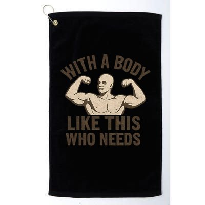 Celebrate Dad with a Strong Statement Golf Towel