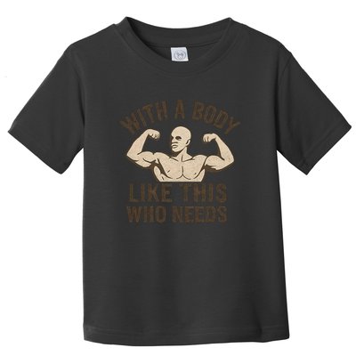 Celebrate Dad with a Strong Statement Toddler T-Shirt