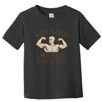 Celebrate Dad with a Strong Statement Toddler T-Shirt