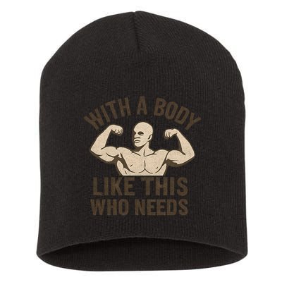 Celebrate Dad with a Strong Statement Short Acrylic Beanie