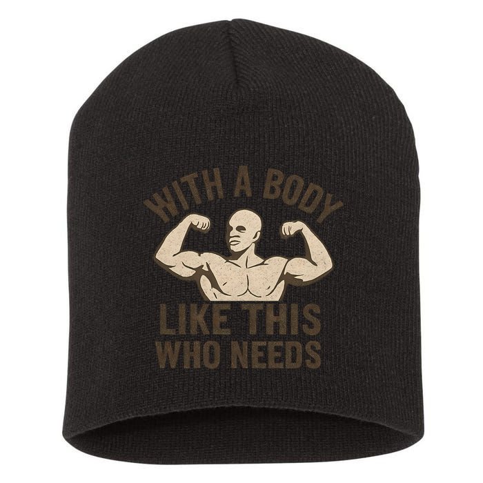 Celebrate Dad with a Strong Statement Short Acrylic Beanie