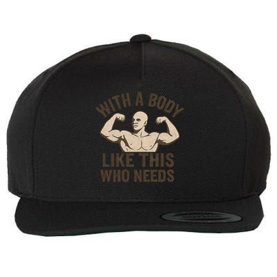 Celebrate Dad with a Strong Statement Wool Snapback Cap
