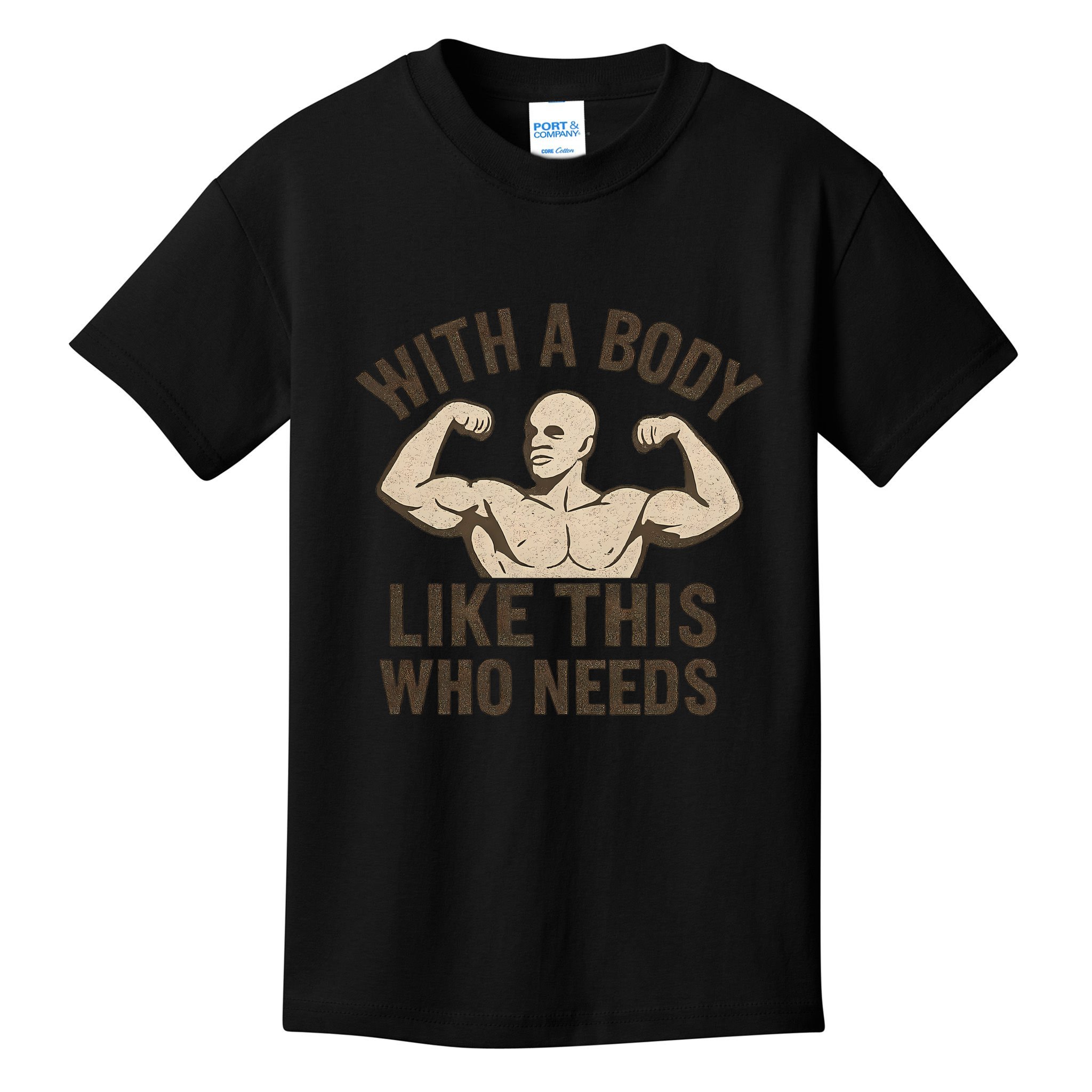 Celebrate Dad with a Strong Statement Kids T-Shirt