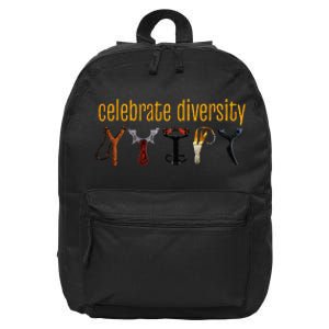 Celebrate Diversity with a Hilarious Slingshot Catapult 16 in Basic Backpack