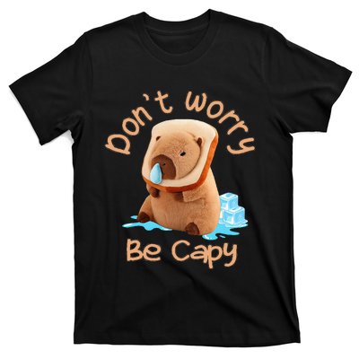 Capybara DonT Worry Be Capy Distressed Cute T-Shirt