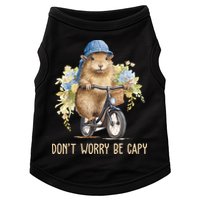 Capybara Dont Worry Be Capy Doggie Tank