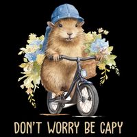 Capybara Dont Worry Be Capy Backpack