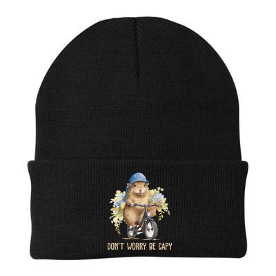 Capybara Dont Worry Be Capy Beanie
