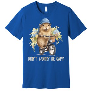 Capybara Dont Worry Be Capy Premium T-Shirt