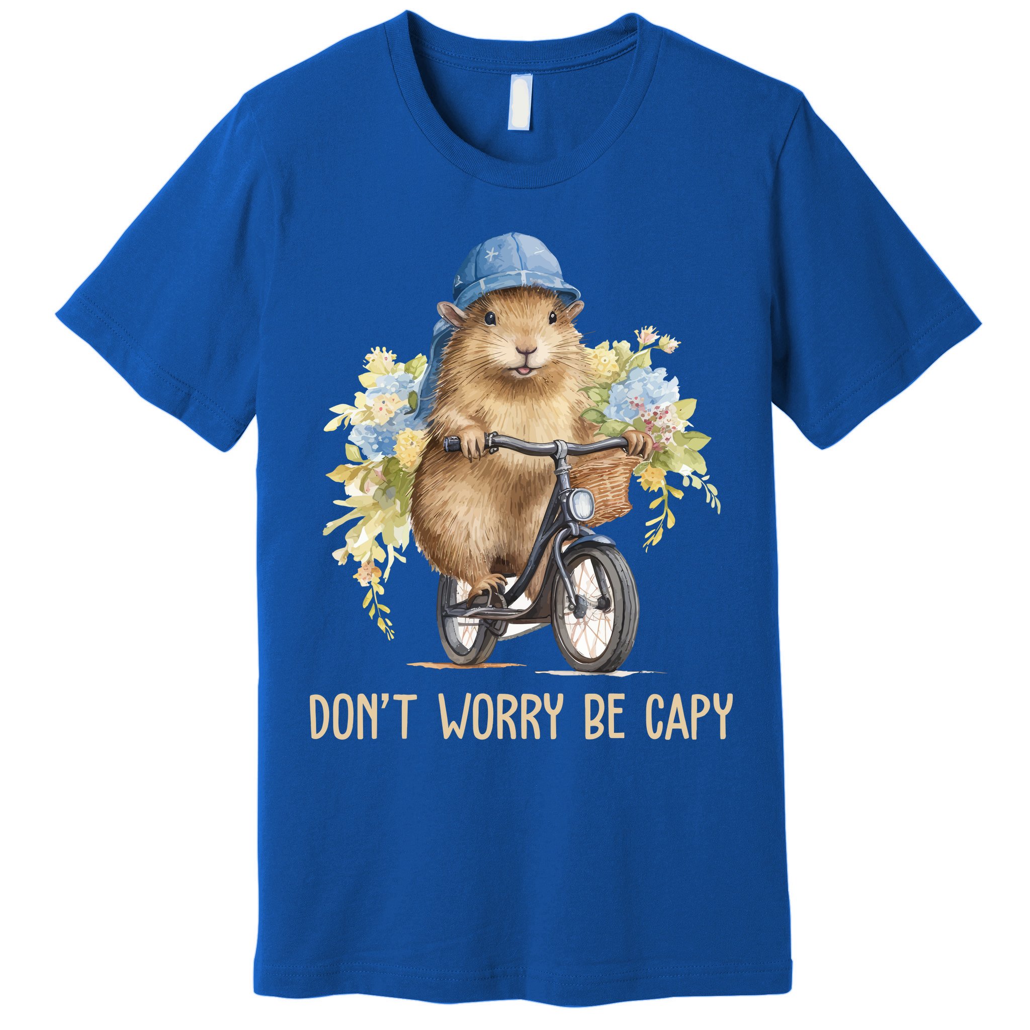 Capybara Dont Worry Be Capy Premium T-Shirt