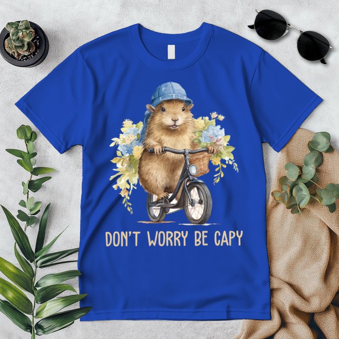 Capybara Dont Worry Be Capy Premium T-Shirt