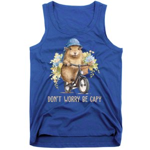 Capybara Dont Worry Be Capy Tank Top