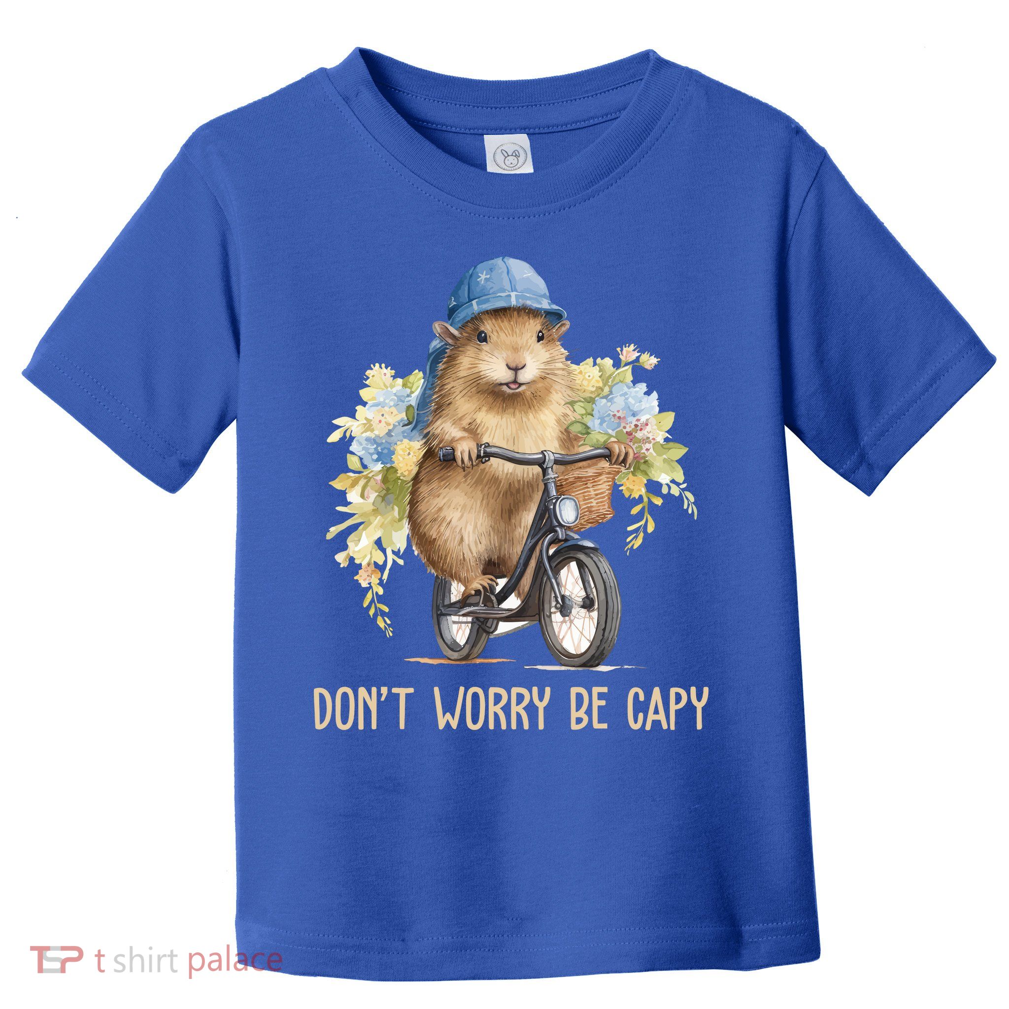 Capybara Dont Worry Be Capy Toddler T-Shirt