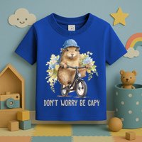 Capybara Dont Worry Be Capy Toddler T-Shirt