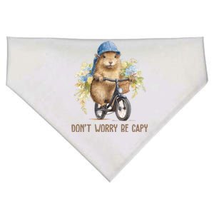 Capybara Dont Worry Be Capy USA-Made Doggie Bandana