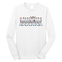 Christmas Ducks Walking Street Xmas Holiday Season Long Sleeve Shirt