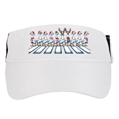 Christmas Ducks Walking Street Xmas Holiday Season Adult Drive Performance Visor