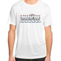 Christmas Ducks Walking Street Xmas Holiday Season Adult ChromaSoft Performance T-Shirt