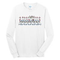 Christmas Ducks Walking Street Xmas Holiday Season Tall Long Sleeve T-Shirt