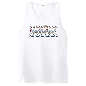 Christmas Ducks Walking Street Xmas Holiday Season PosiCharge Competitor Tank