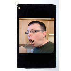 Come Dine With Me Whisk Incident Funny Meme Platinum Collection Golf Towel