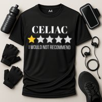 Celiac Disease Would Not Recommend Celiac Cooling Performance Crew T-Shirt
