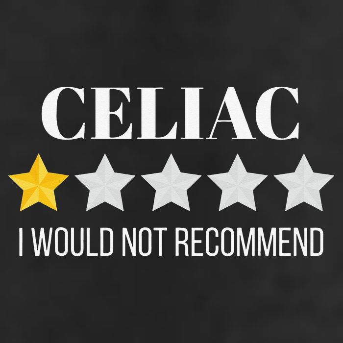 Celiac Disease Would Not Recommend Celiac 11oz C Handle Ceramic Mug
