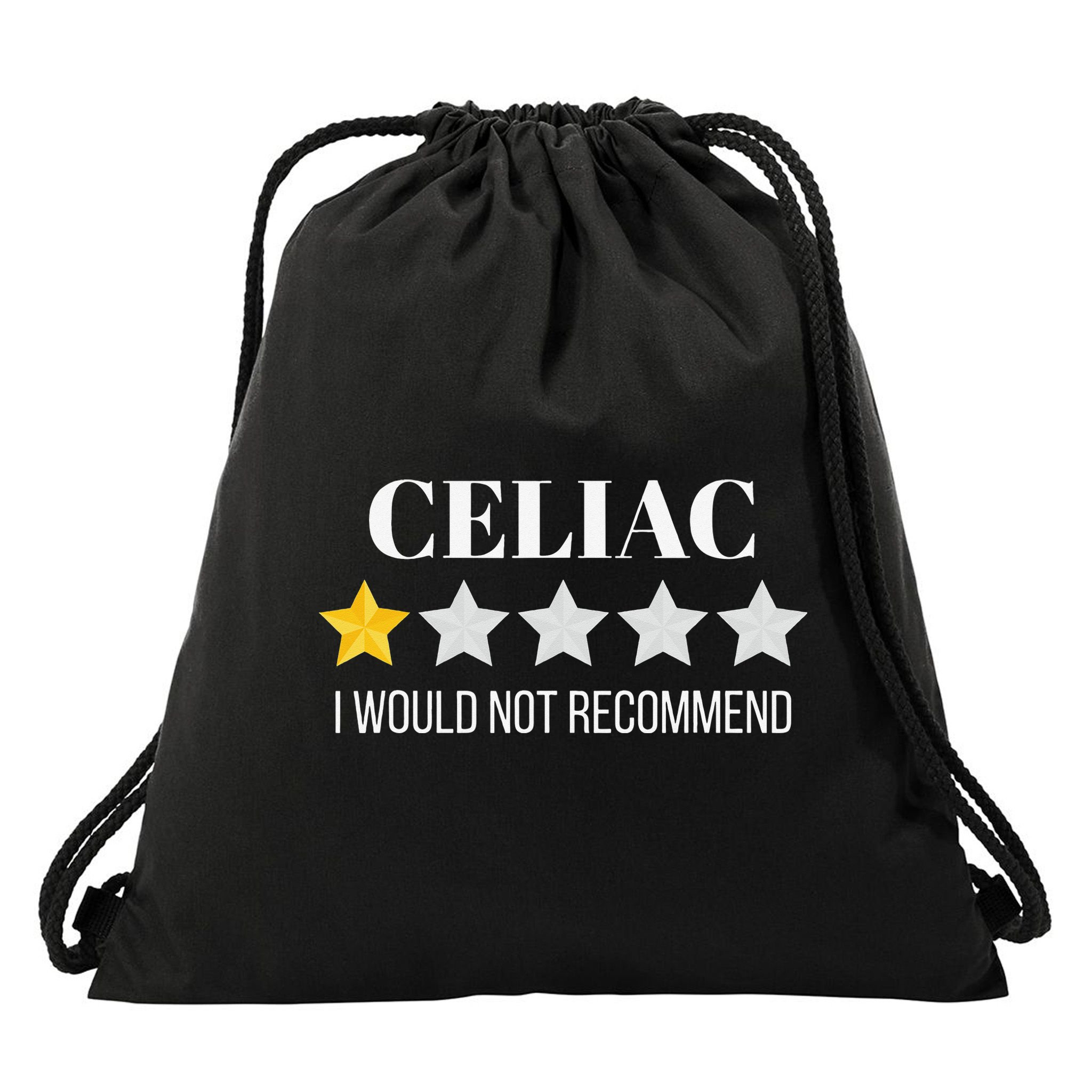 Celiac Disease Would Not Recommend Celiac Drawstring Bag