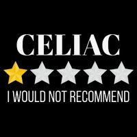Celiac Disease Would Not Recommend Celiac Flat Bill Trucker Hat