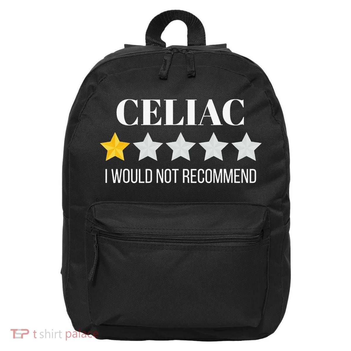 Celiac Disease Would Not Recommend Celiac 16 in Basic Backpack