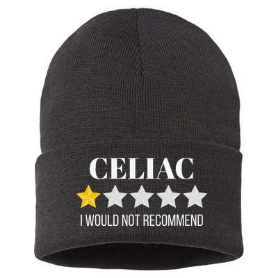 Celiac Disease Would Not Recommend Celiac Sustainable Knit Beanie