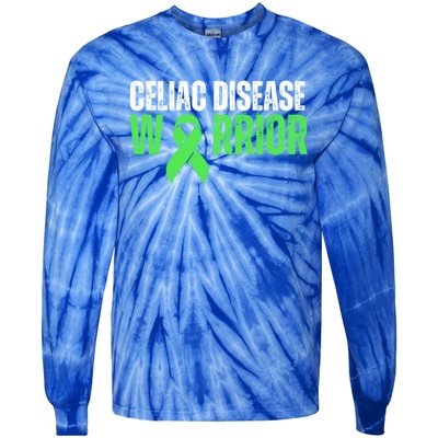 Celiac Disease Warrior Support And Awareness Glutenfree Gift Tie-Dye Long Sleeve Shirt