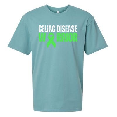 Celiac Disease Warrior Support And Awareness Glutenfree Gift Sueded Cloud Jersey T-Shirt